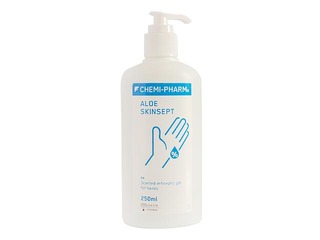 Dezinfekcijas līdzeklis Chemi-Pharm Aloe Skinsept, rokām, 250ml