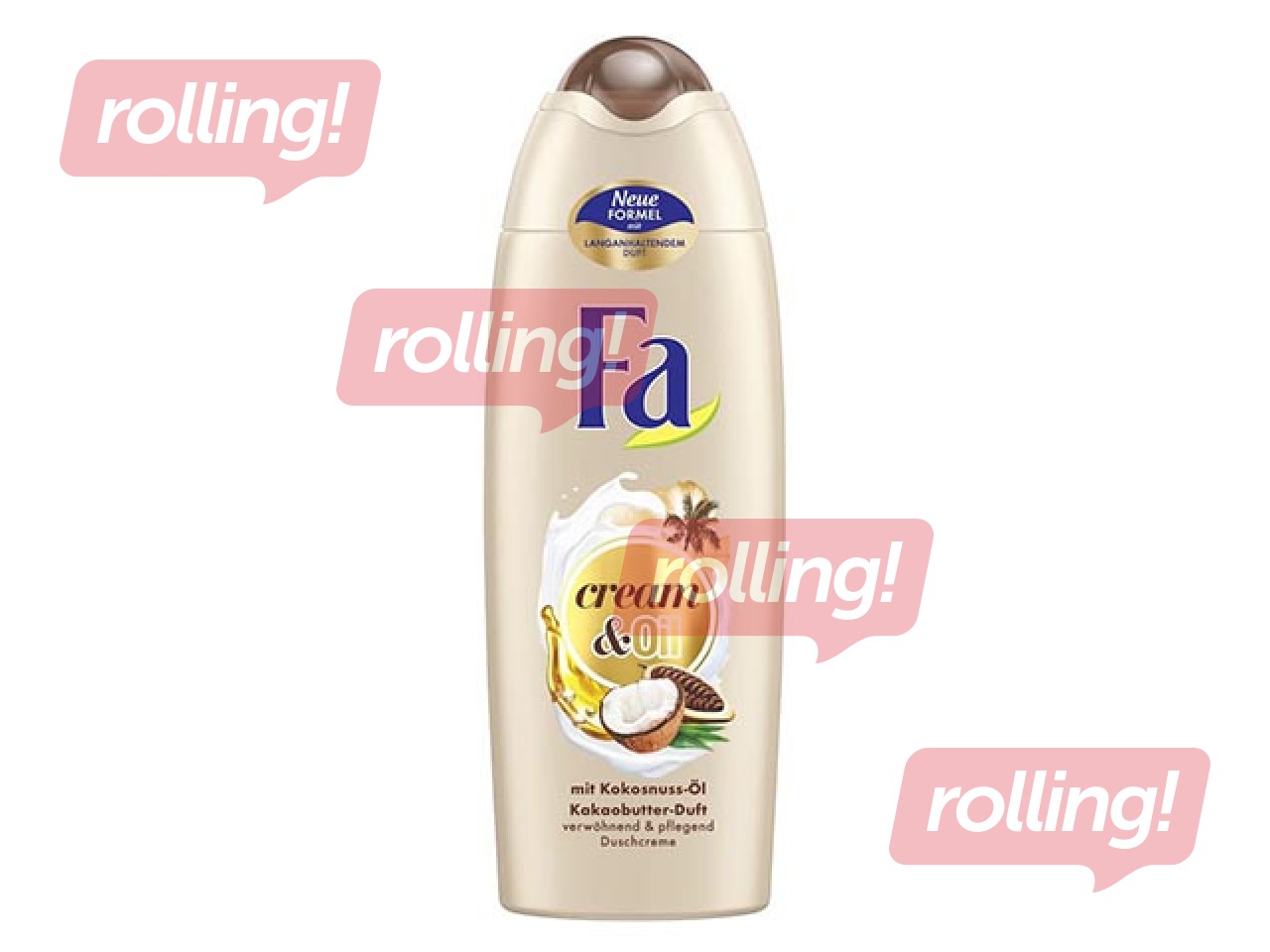 Dušas želeja Fa Cacao & Coconut, 250ml