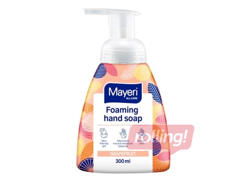 Пенное мыло Mayeri, Грейпфрут, 300мл