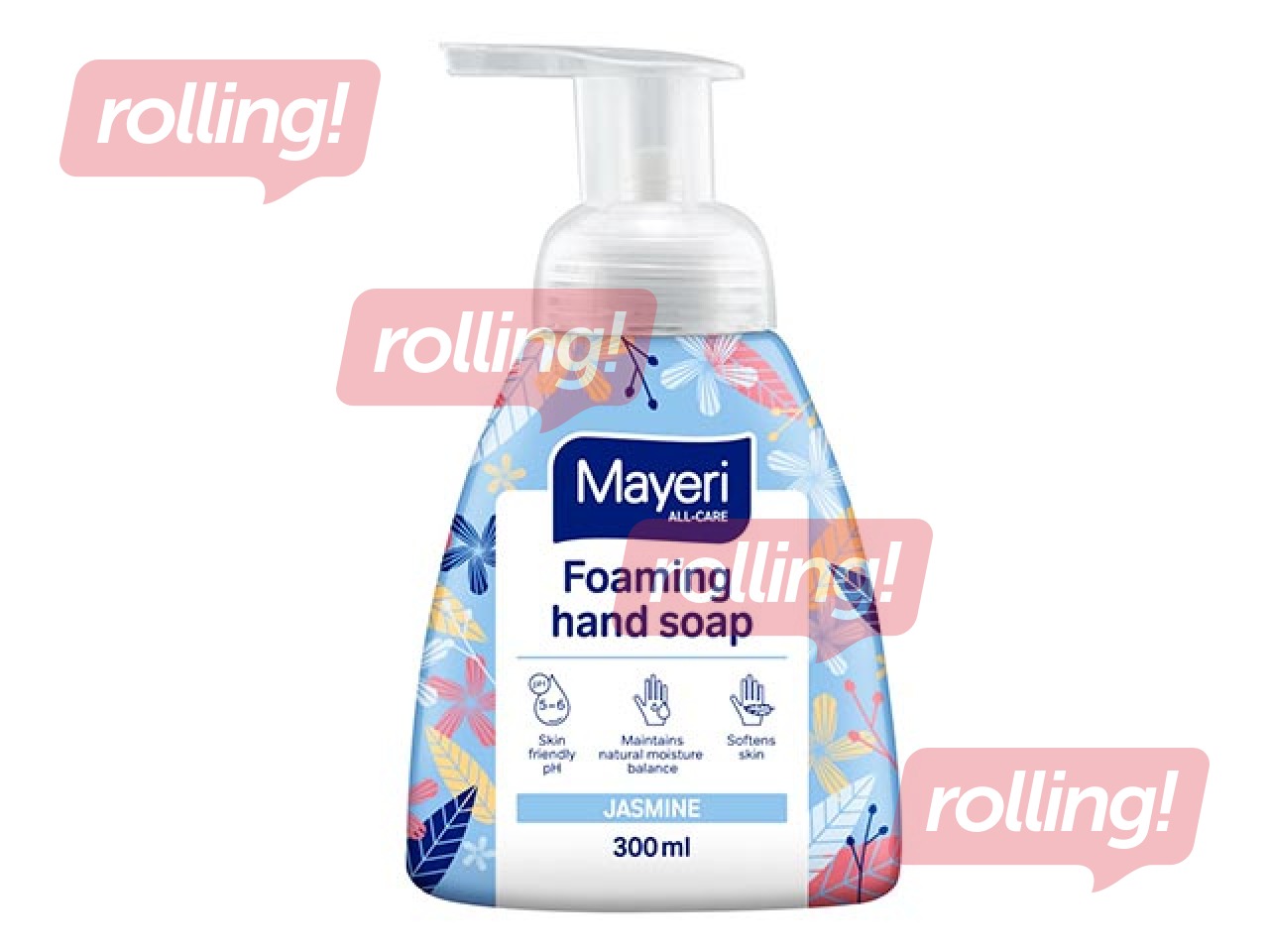 Foam soap Mayeri, jasmine, 300ml
