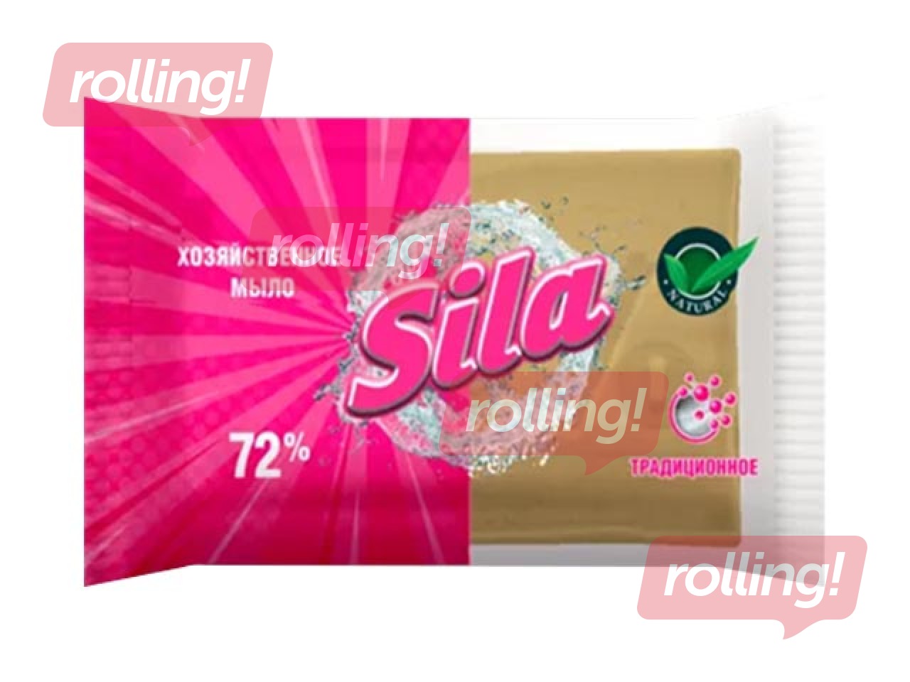 Household soap Sila 72%, 180g