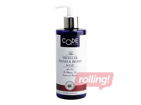 Мицеллярное мыло для рук и тела Code Of Beauty Essence of Passion, 250мл