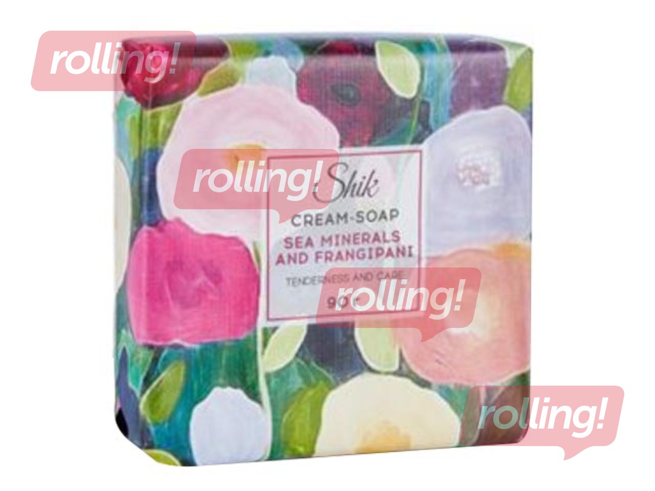 Kreemjas seep Shik,  mere mineraalid ja and plumeeria, 90 g