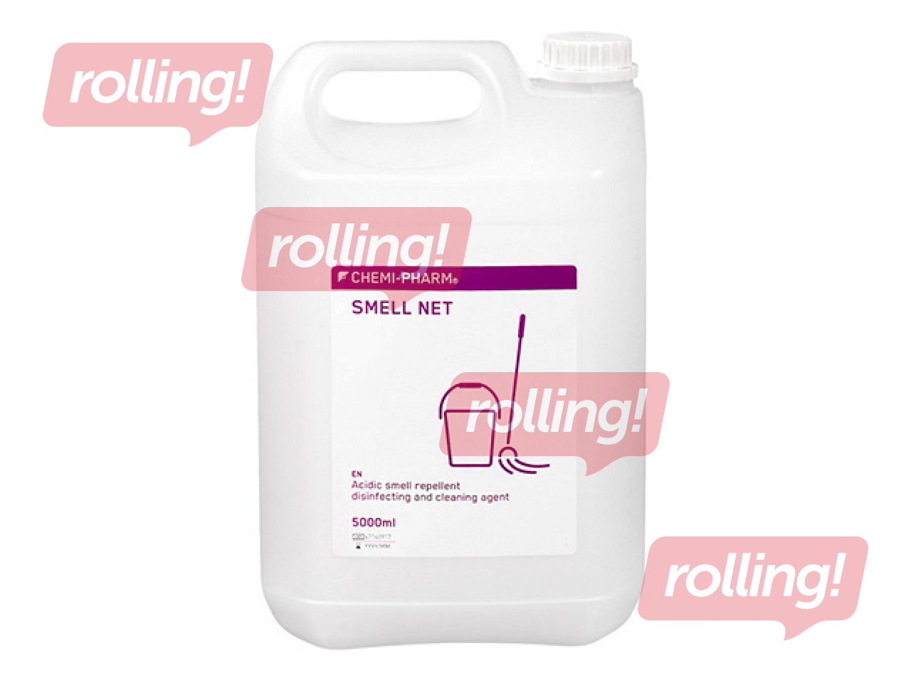 Dezinfekcijas līdzeklis Chemi-Pharm Smell Net MD, koncentrāts, virsmām un aprīkojumam, 5l