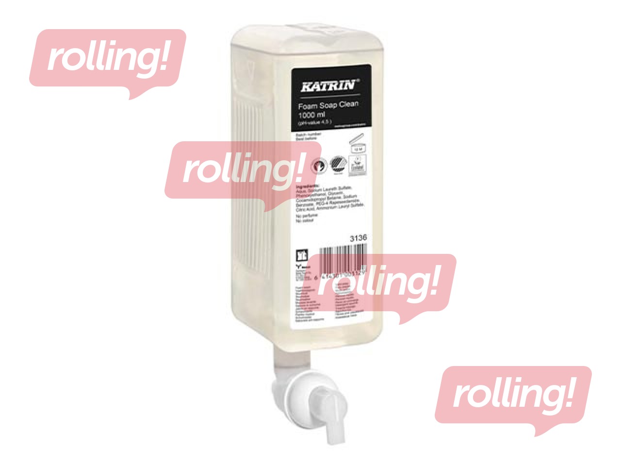 Putu ziepes Katrin Clean Natural, 1l