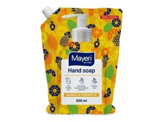 Šķidrās ziepes Mayeri All-care, mango un ananāss, uzpildes iepakojums, 900ml