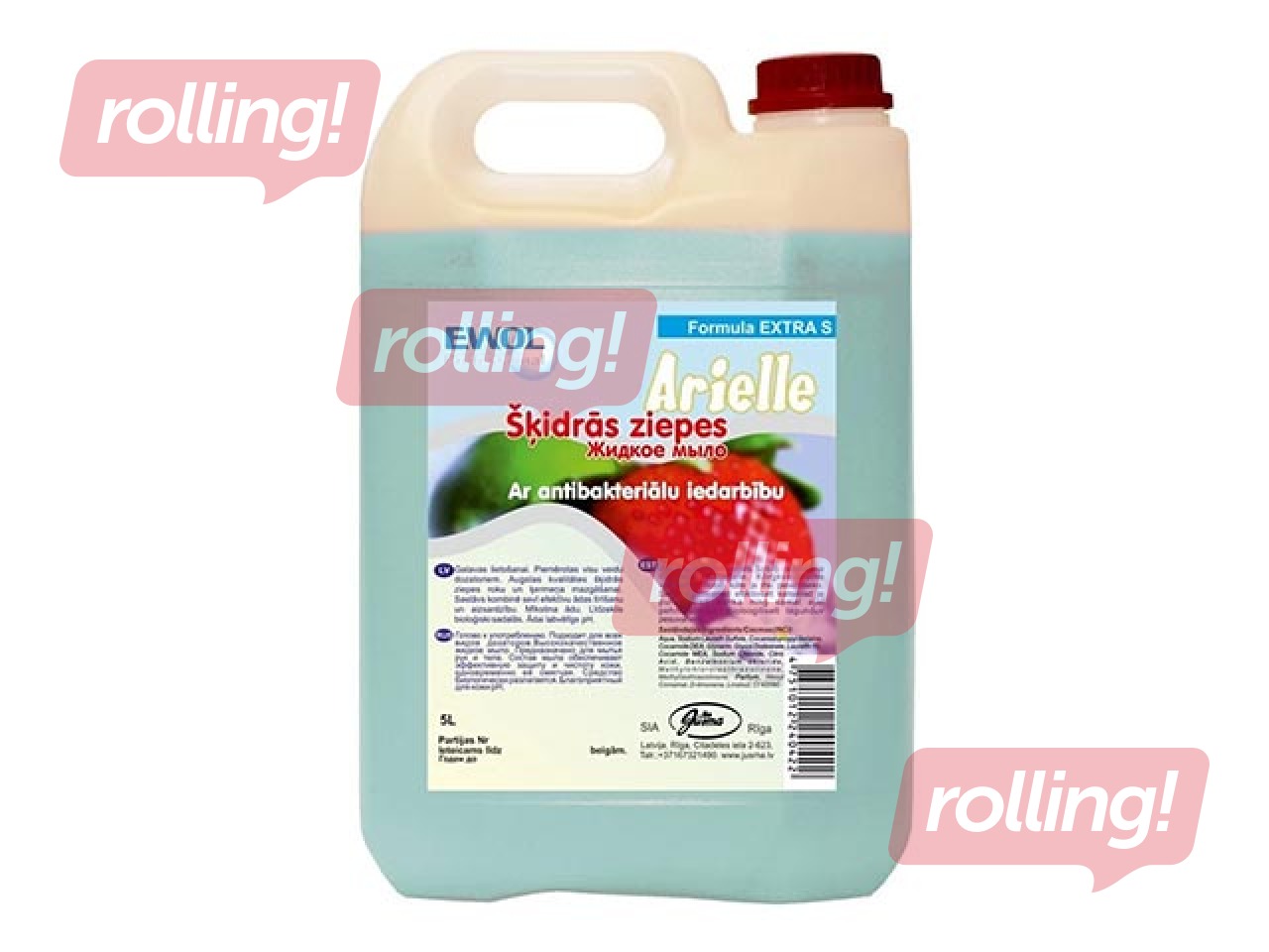 Liquid cream soap Arielle, Ewol, 5L