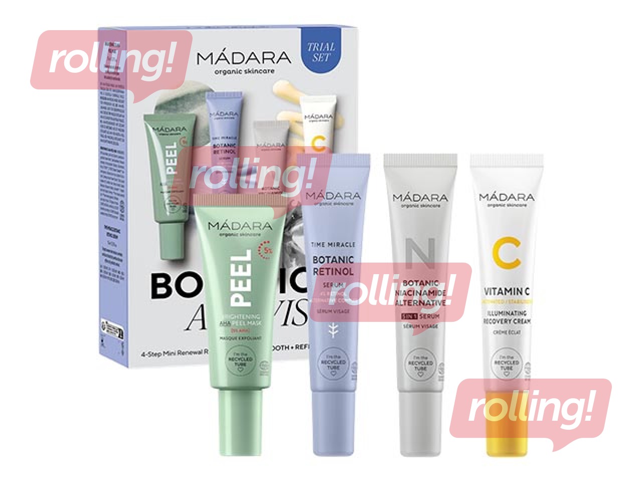 Dāvanu komplekts MÁDARA Botanic Activist Mini Set