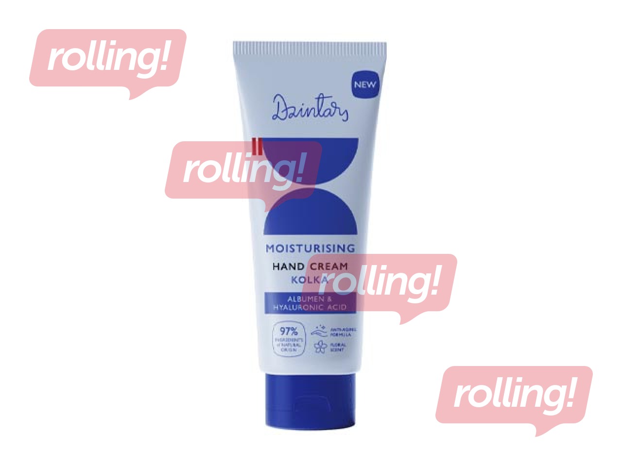 Moisturizing Hand Cream Dzintars, Kolka, 75ml