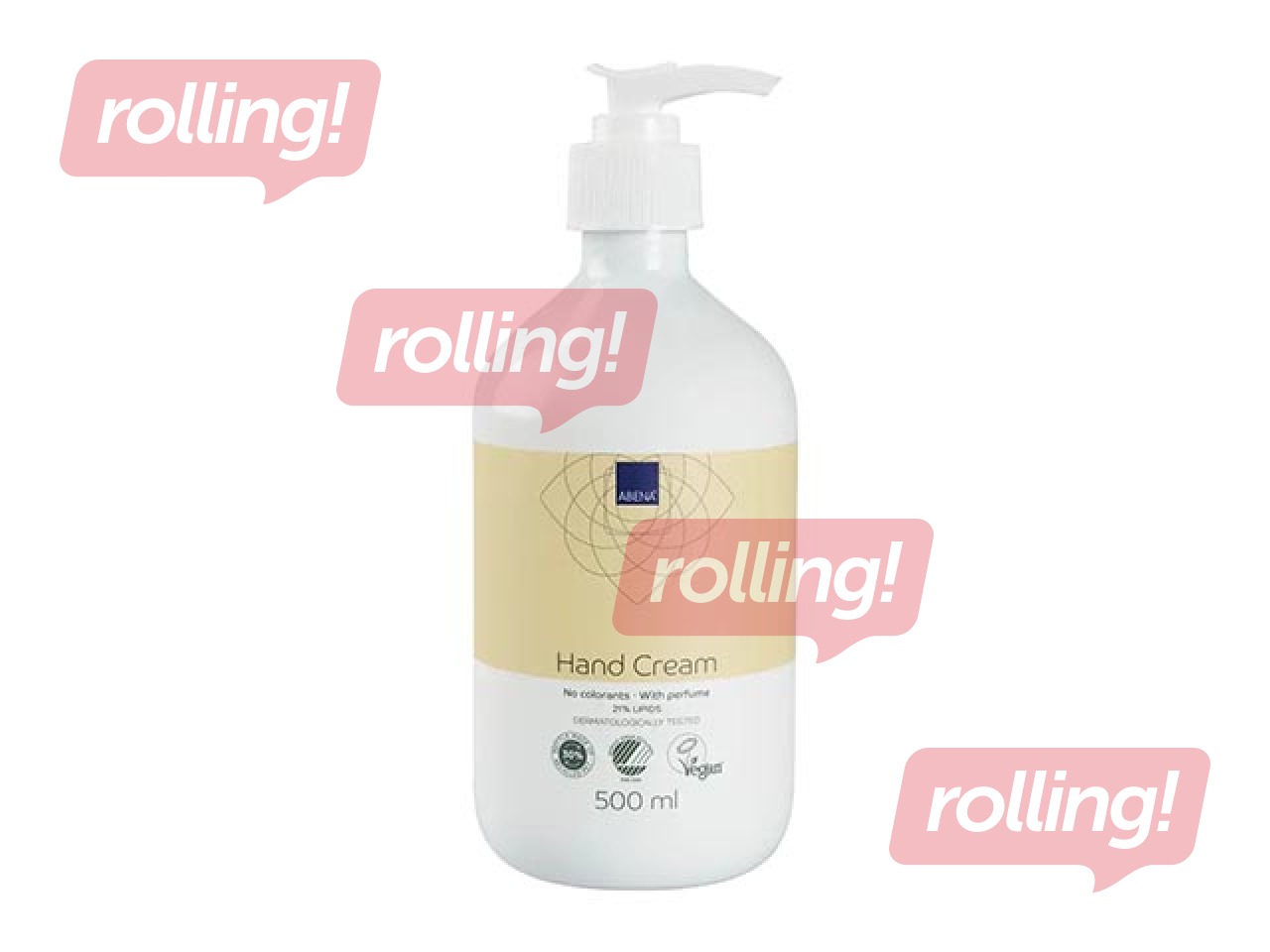 Roku krēms Abena, ar smaržu, ar dozatoru, 500ml