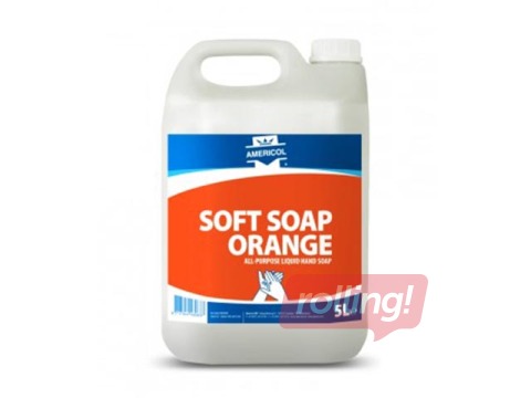 Liquid soap Americol, Soft Soap Orange, industrial, 5l