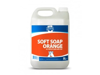 Liquid soap Americol, Soft Soap Orange, industrial, 5l