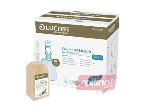 Vedel seep Lucart, Premium, 1l + KAMPAANIA! Osta Lucart Premium vedelseep ja saa Lucart Identit