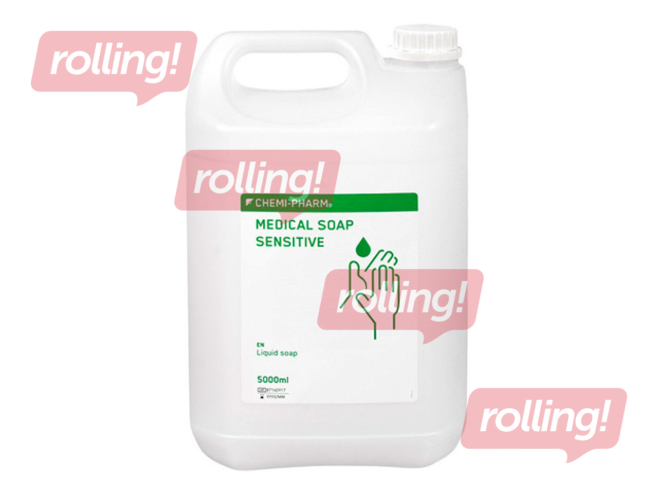 Vedelseep Chemi-Pharm Medical, Sensitive, ei sisalda värvaineid ega lõhnaaineid, 5l