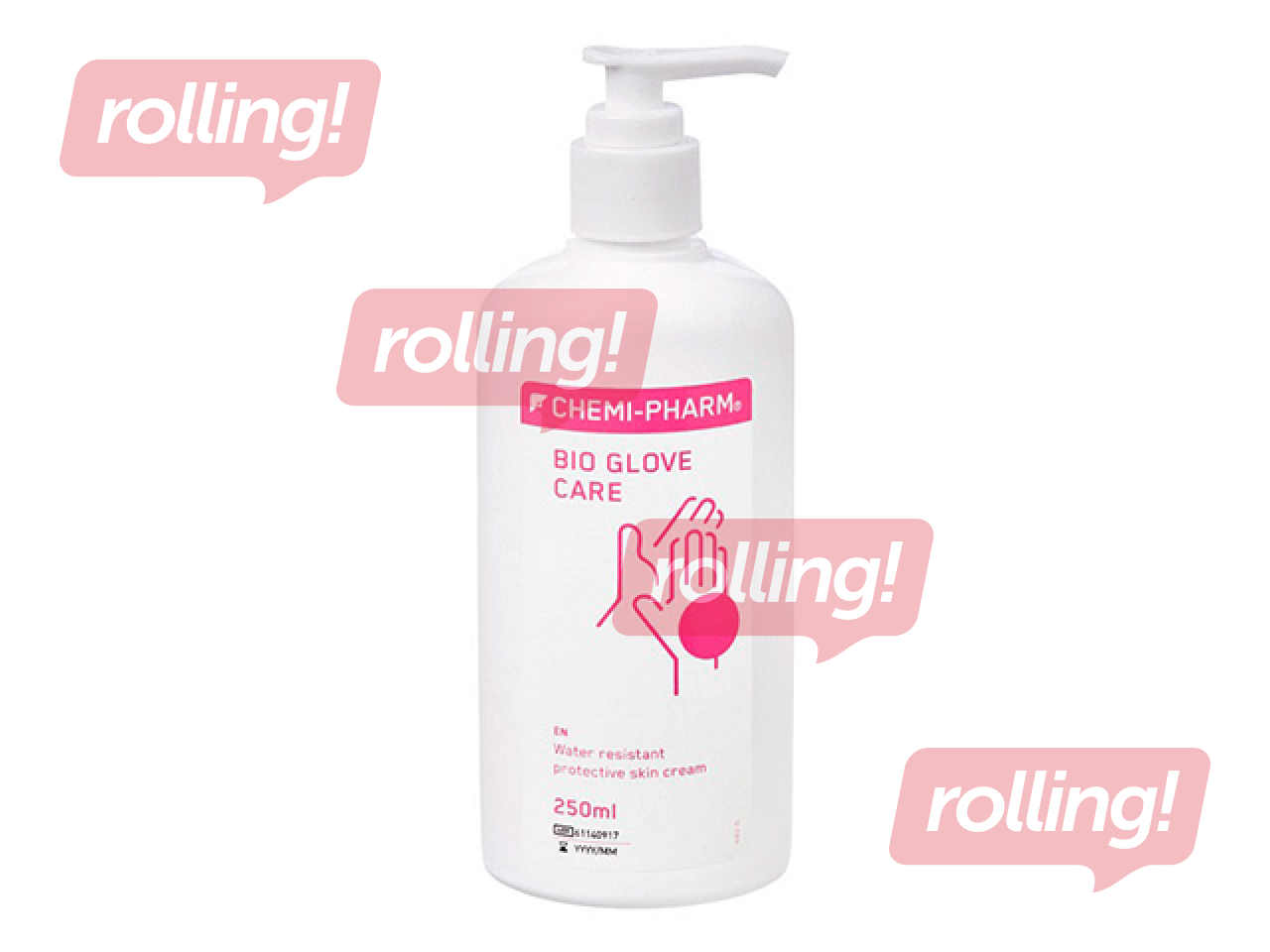 Kätekaitsekreem Chemi-Pharm, Bio Glove Care, dosaatoriga, 250ml