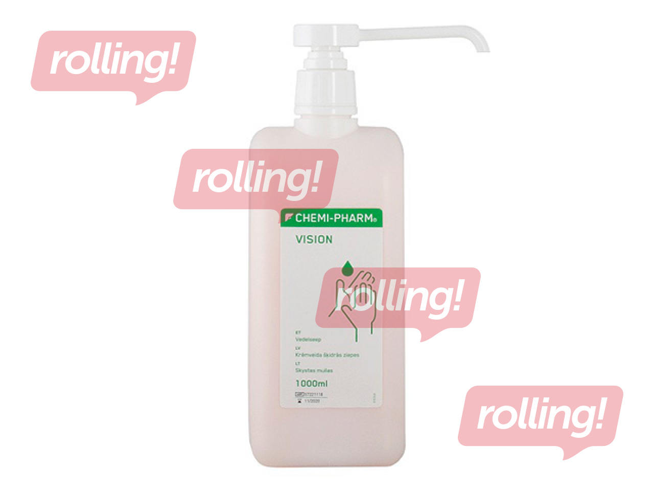 Vedel kreemseep Chemi-Pharm, Vision, dosaatoriga, 1l