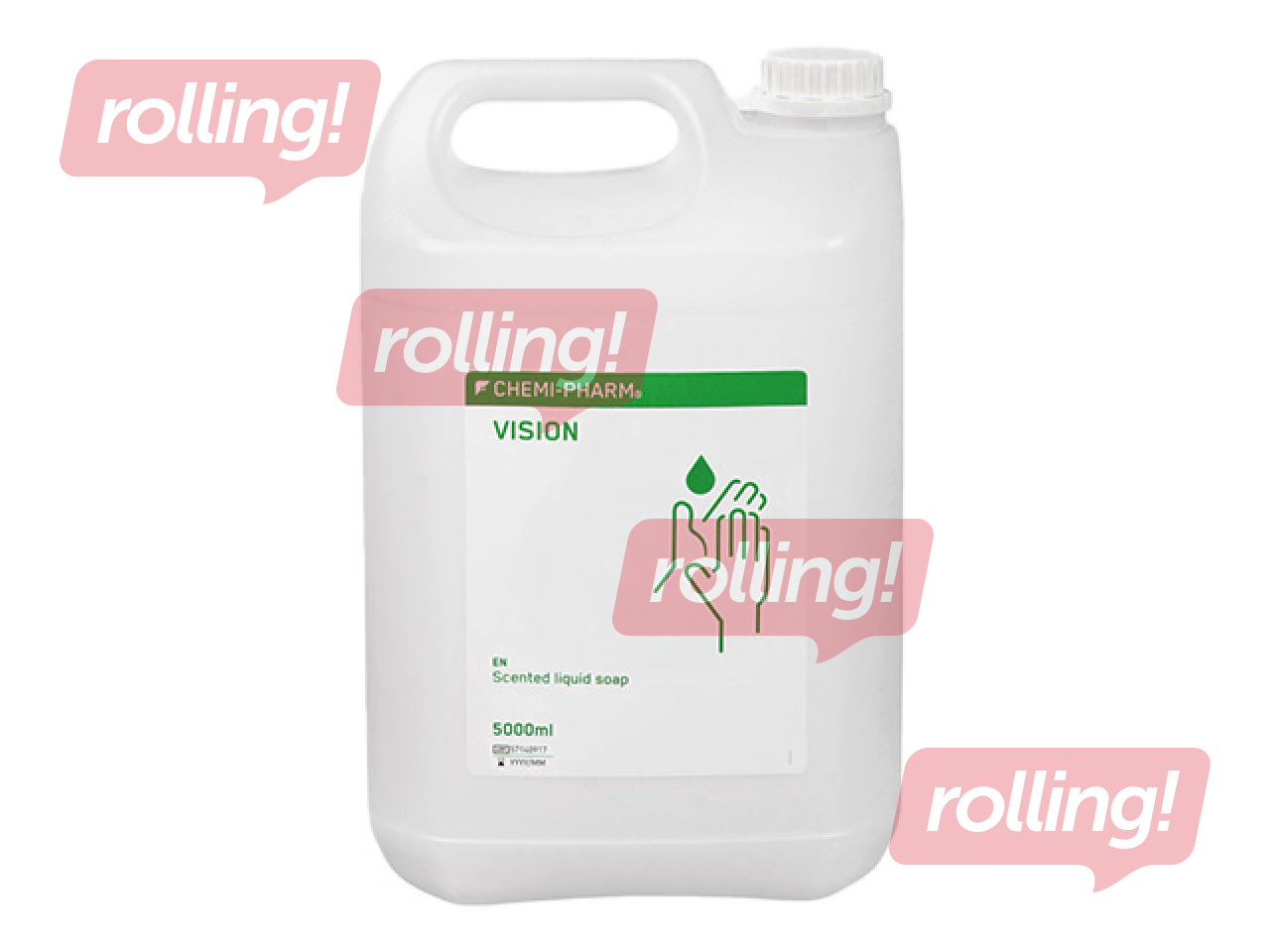 Vedel kreemseep Chemi-Pharm, Vision, dosaatoriga, 5l