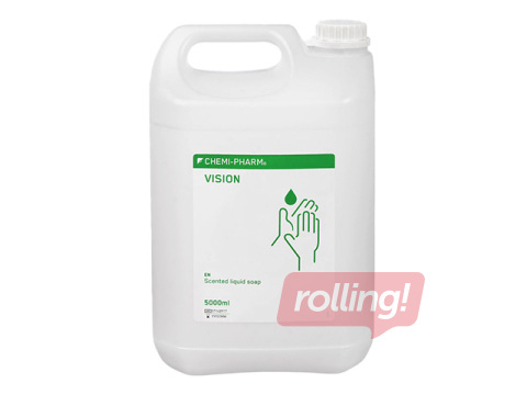 Жидкое крем-мыло Chemi-Pharm, Vision, с дозатором, 5л