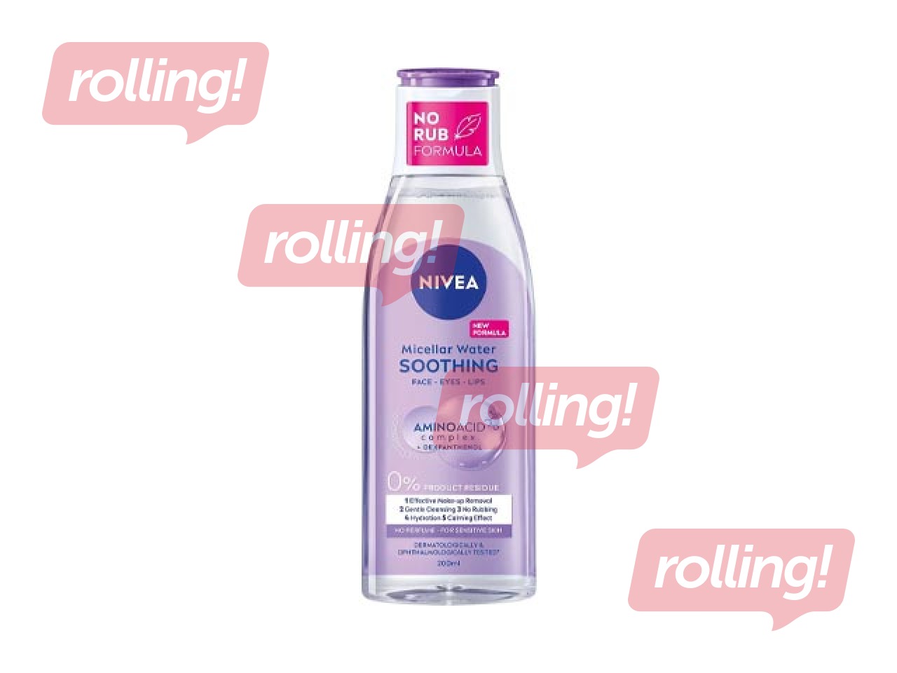 Mitsellaarvesi tundlikule nahale Nivea MicellAir, 400ml