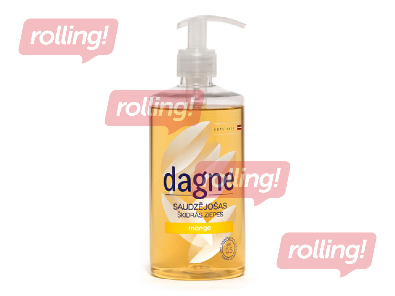 Šķidrās ziepes Dagne, mango, 500ml