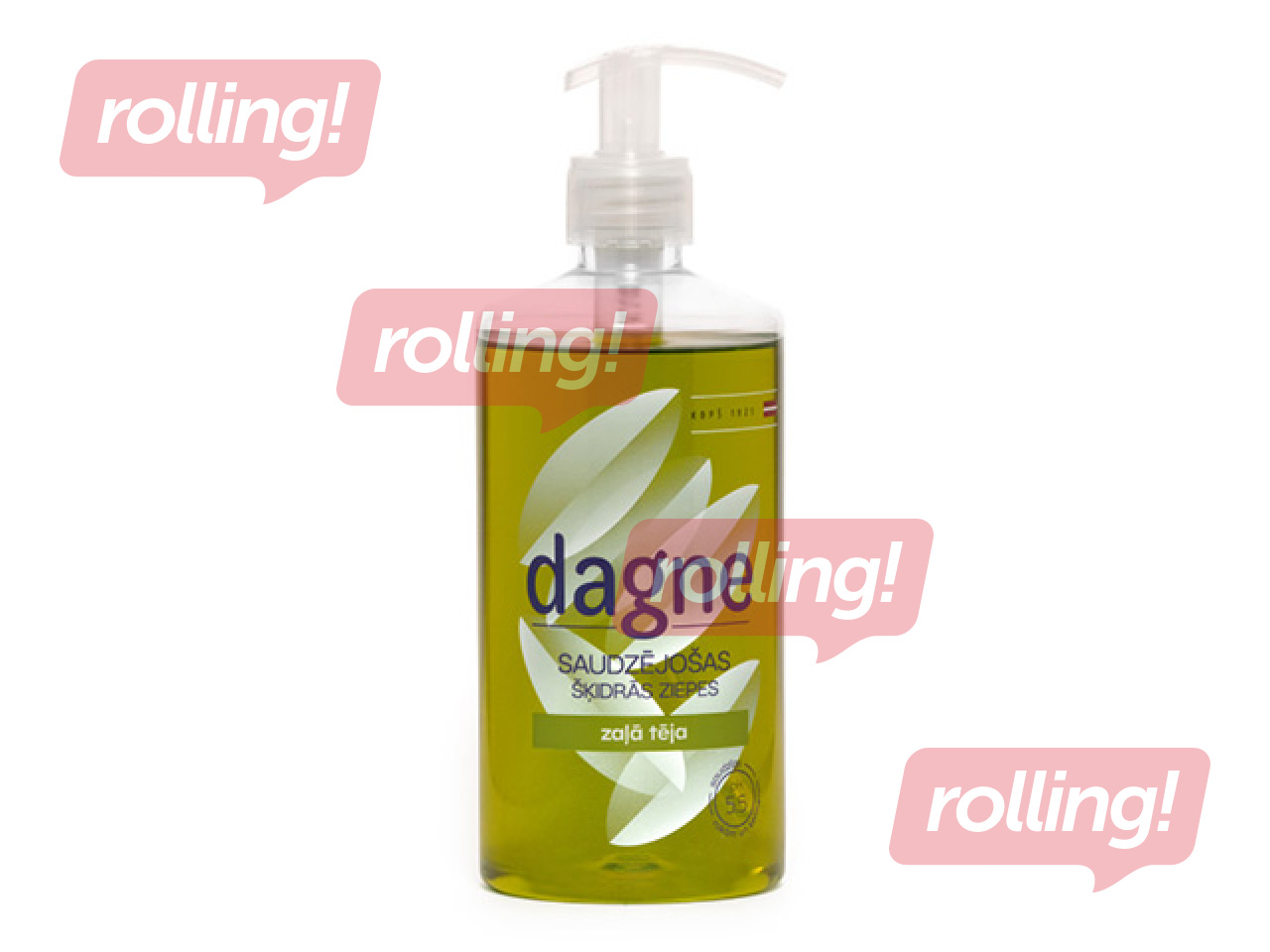 Dagne vedelseep, roheline tee, 500ml