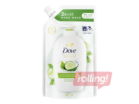 Vedelseep Dove Fresh, täitepakend, 500ml