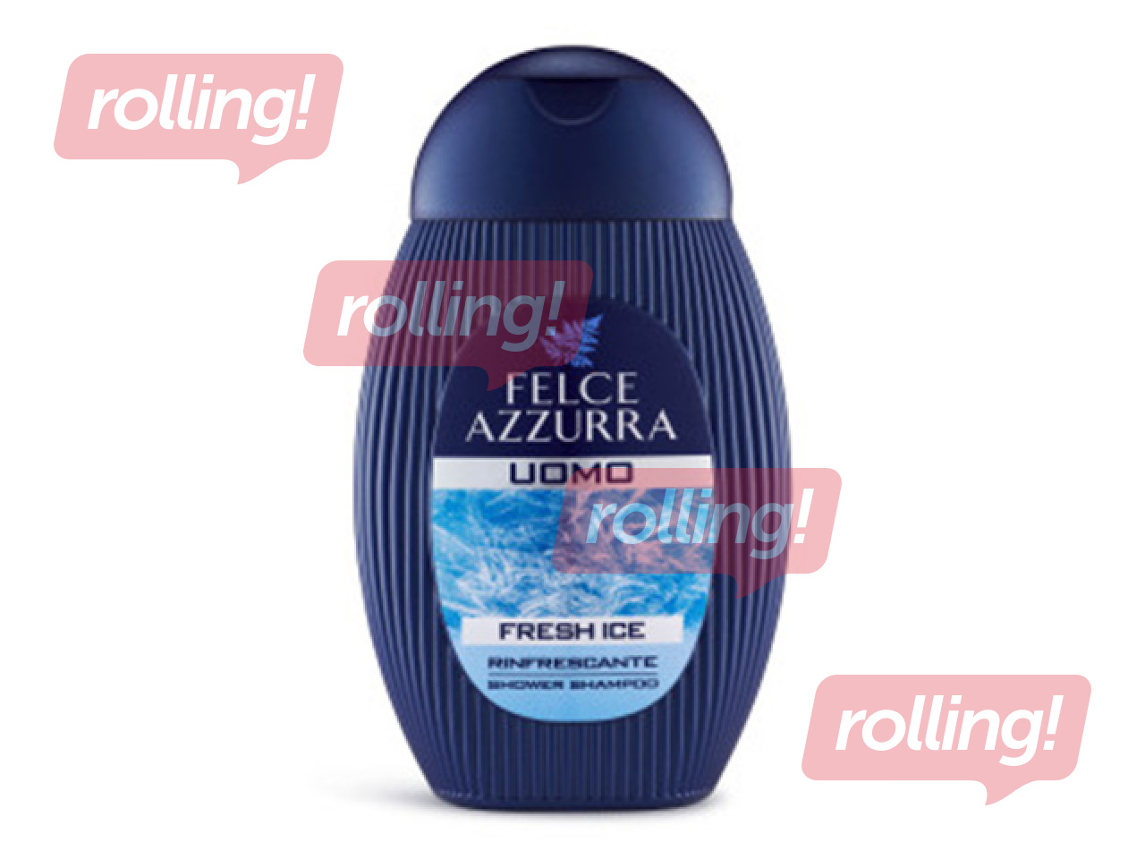 Shower Gel and Shampoo for Men Felce Azzurra Fresh Ice, 250ml