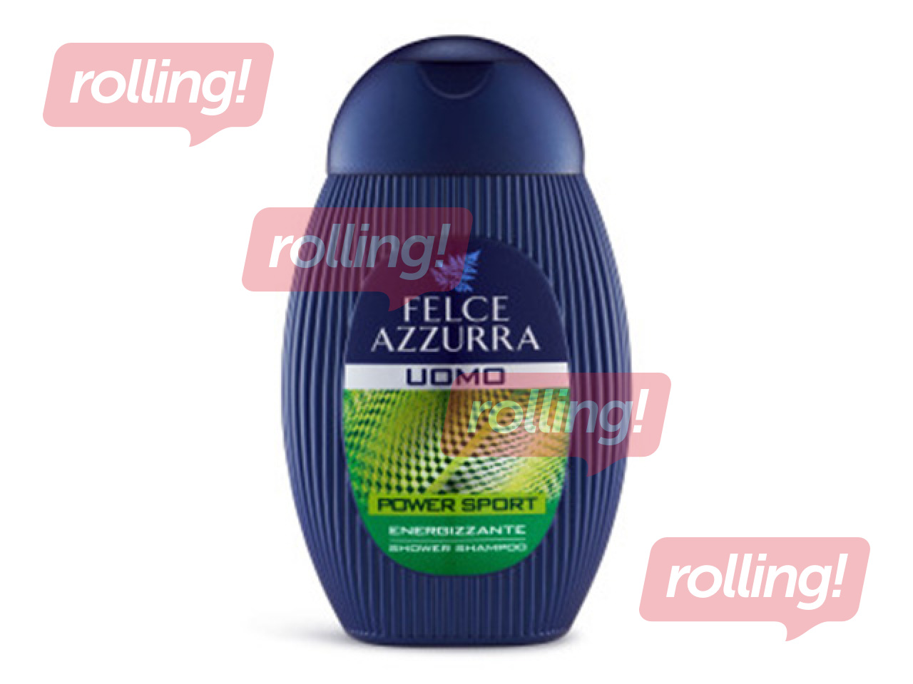 Shower Gel and Shampoo for Men Felce Azzurra Power Sport, 250ml