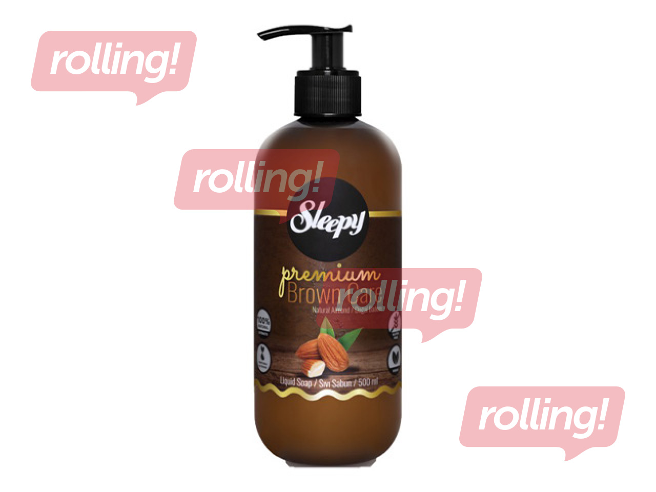 Vedelseep Sleepy, Premium Brown Care Series, 500ml