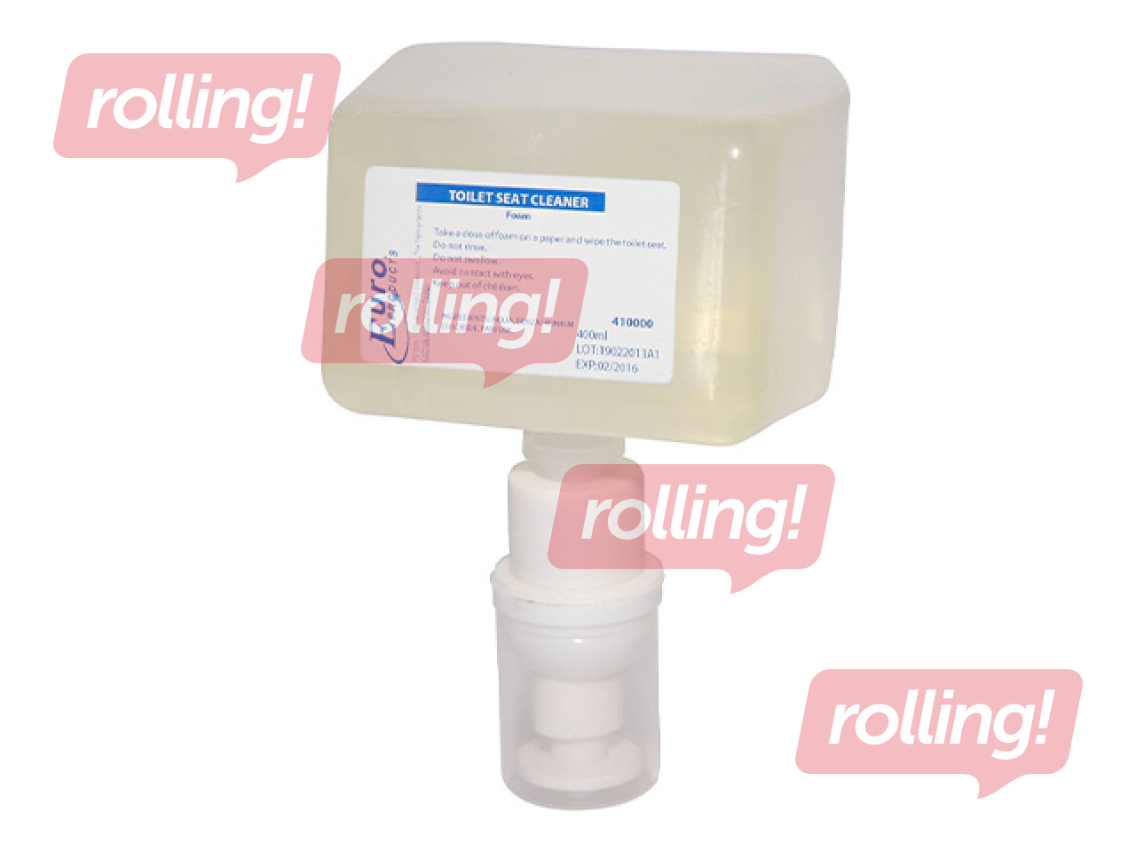Пена для очистки сиденья унитаза Euro, 400мл