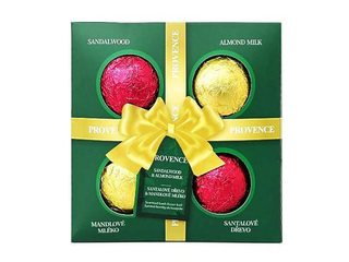 Bath Bomb Gift Set “Provence”, 90g × 4 pcs