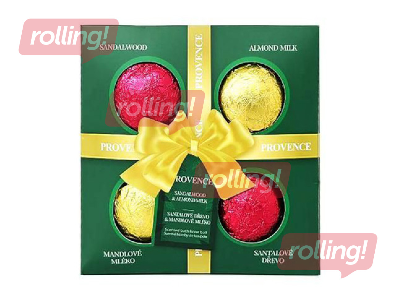 Vannipallide komplekt “Provence”, 90g × 4 tk