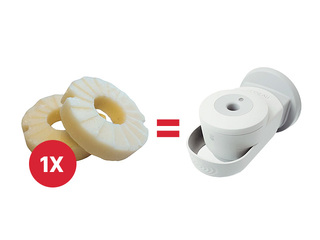 Foaming hand soap Lesseau, 12 pcs + PROMOTION! Buy Lesseau foaming hand soap and receive a soa