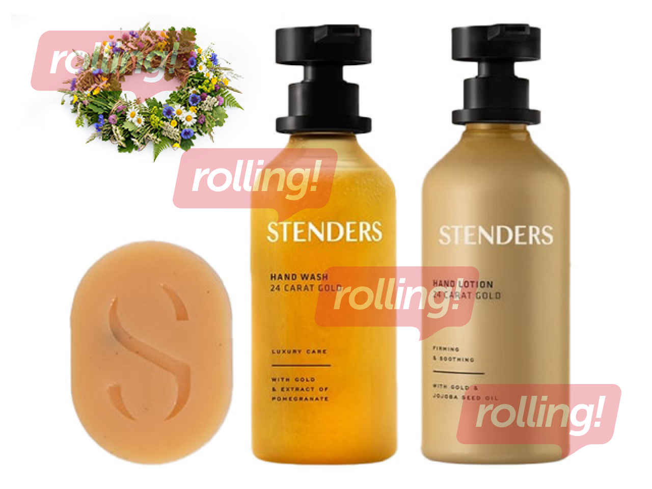 Kingikomplekt Stenders, Kuldne puudutus +Jaanipäeva kingitus!