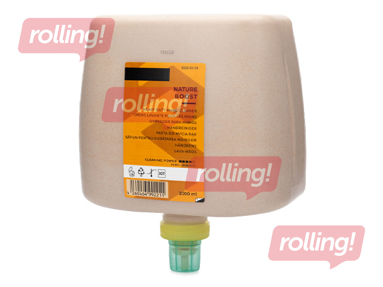 Abrasiivsed seebid Svema Nature Boost hoidikutele, 2l