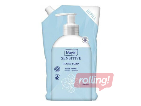 Vedelseep Mayeri, Sensitive, täitepakend, 500ml