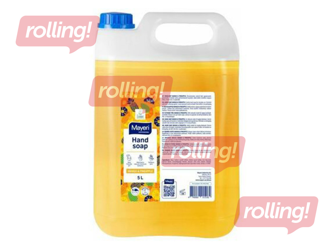 Liquid Soap Mayeri, mango, pineapple, 5l