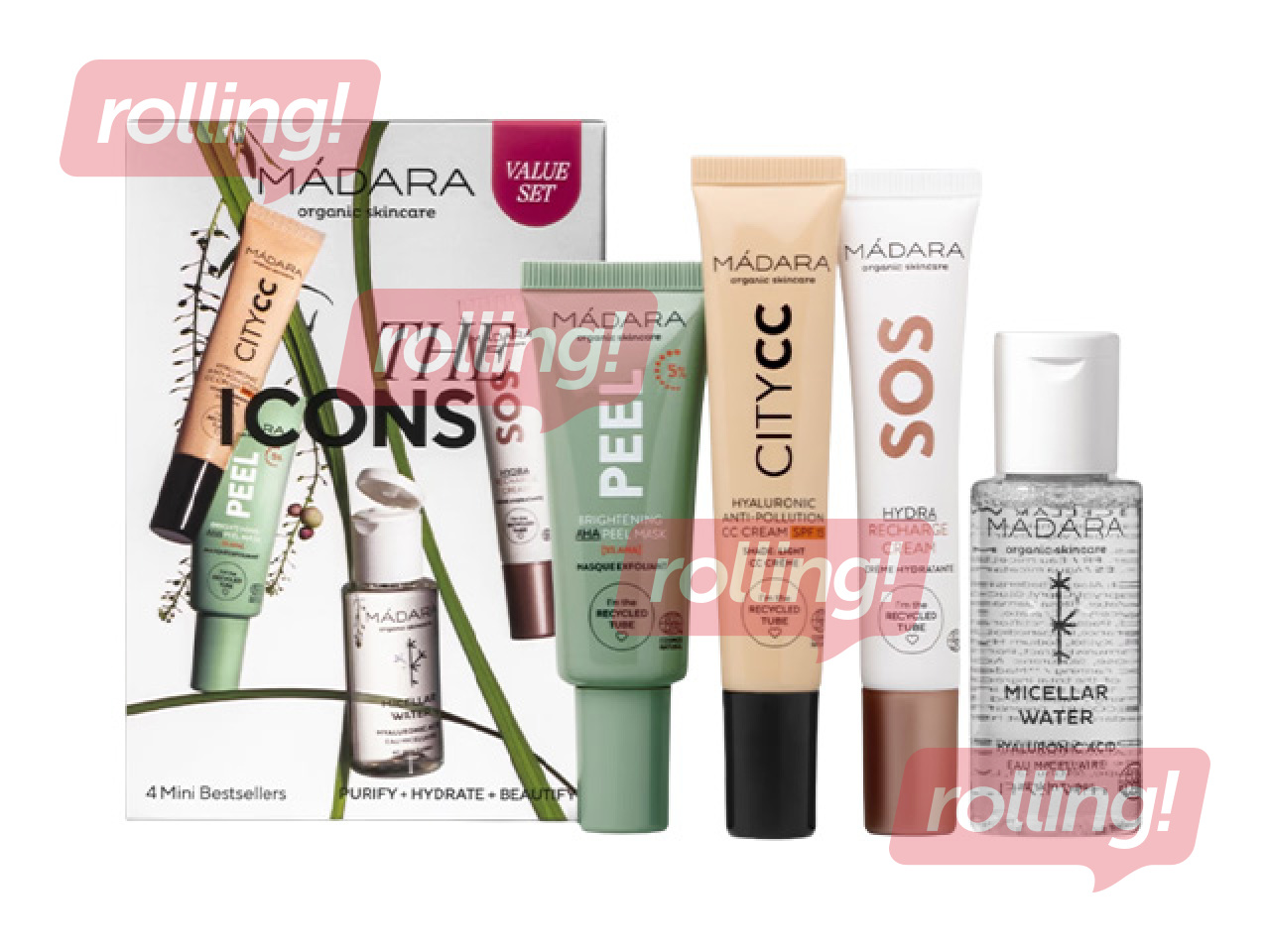 Набор MÁDARA, The Icons, Light, 4шт.