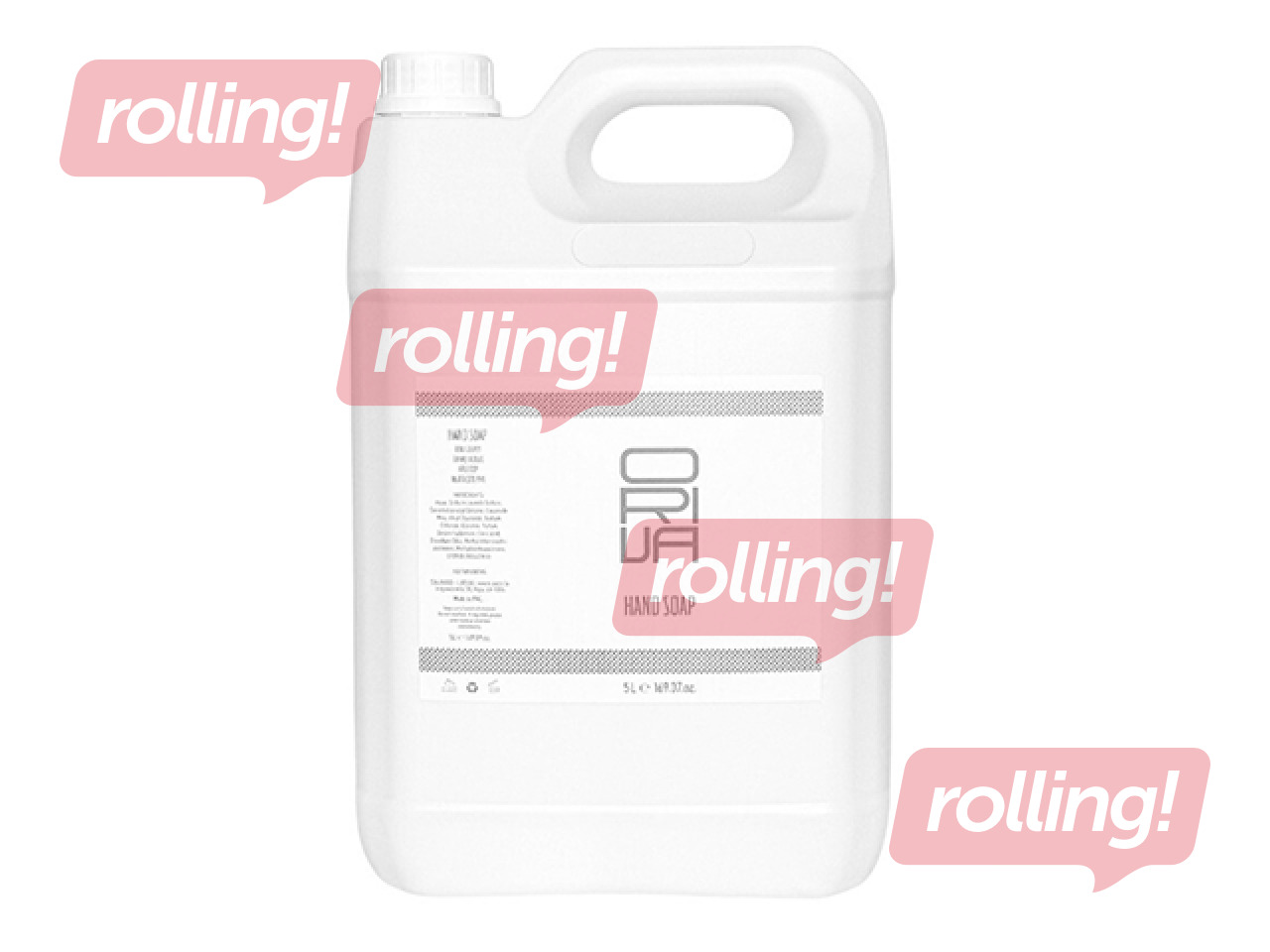 Liquid soap Oriva, with white tea scent, 5l