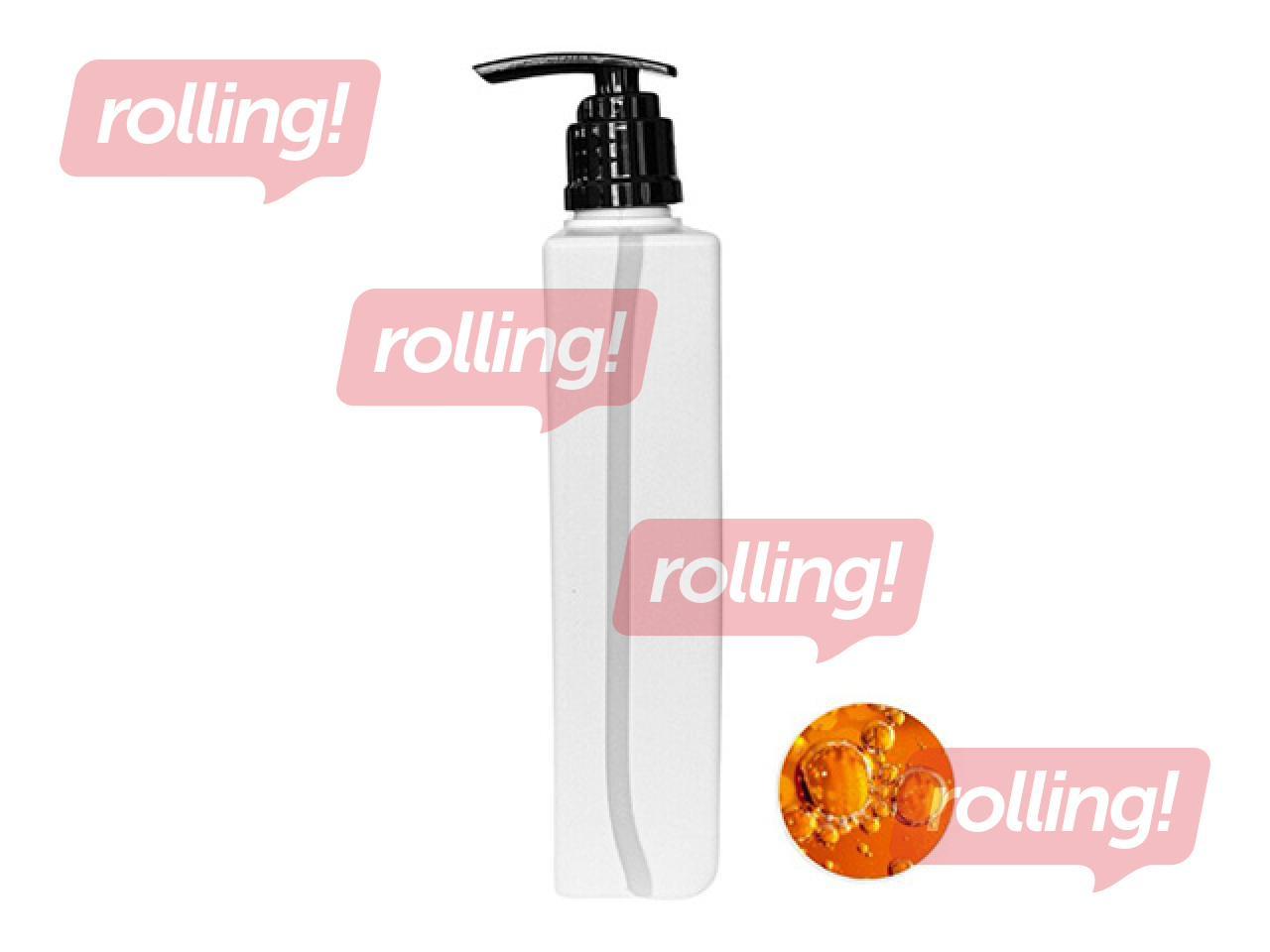 Šampoonidosaator Oriva 2in1, valge tee lõhnaga, juustele ja kehale, 310ml