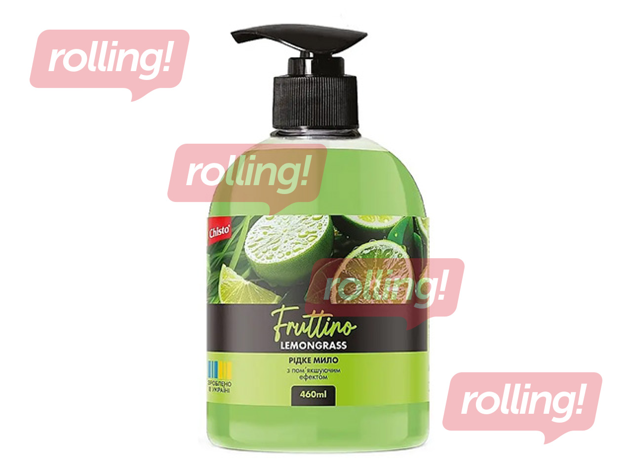 Liquid soap Chisto Fruttino, Lemongrass, 460ml