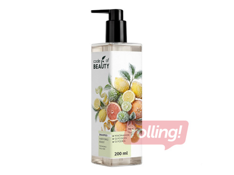 Šampoon Code of Beauty, Hair Force Boost, Etincelle, 200ml