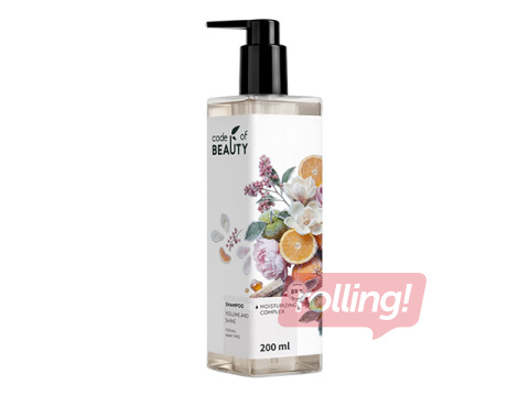 Šampoon Code of Beauty, Volume and Shine, Green Infusion, 200ml