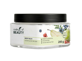 Body cream Code of Beauty, nourishing, Pear, Blueberry and Watermelon, 200ml