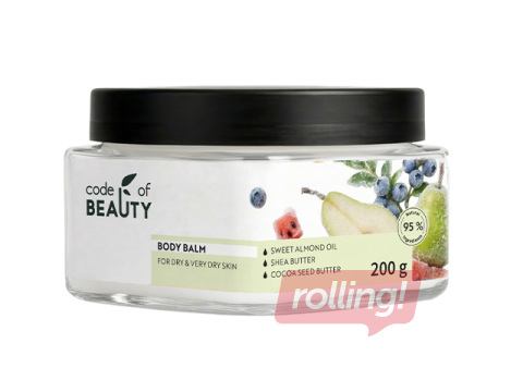 Kehakreem Code of Beauty, toitev, pirn, mustikas ja arbuus, 200ml