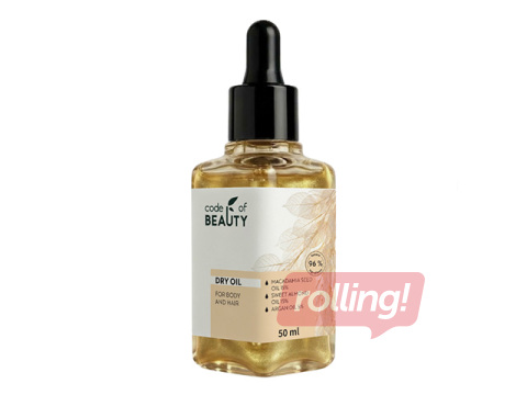 Body and hair oil Code of Beauty, Sweet Tonka & Sandalwood, 50ml