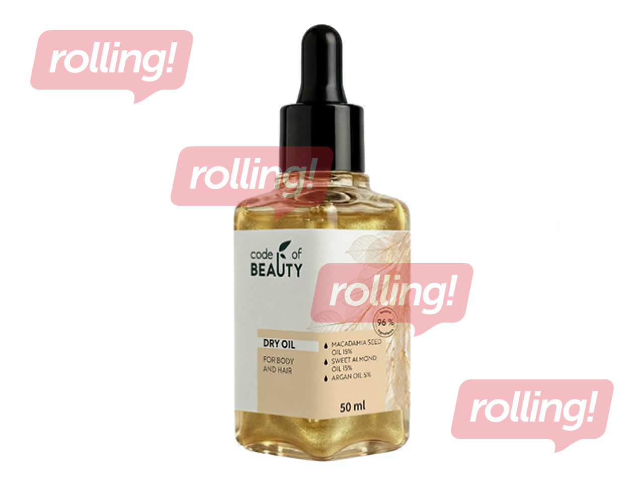 Keha- ja juukseõli Code of Beauty, Sweet Tonka & Sandalwood, 50ml