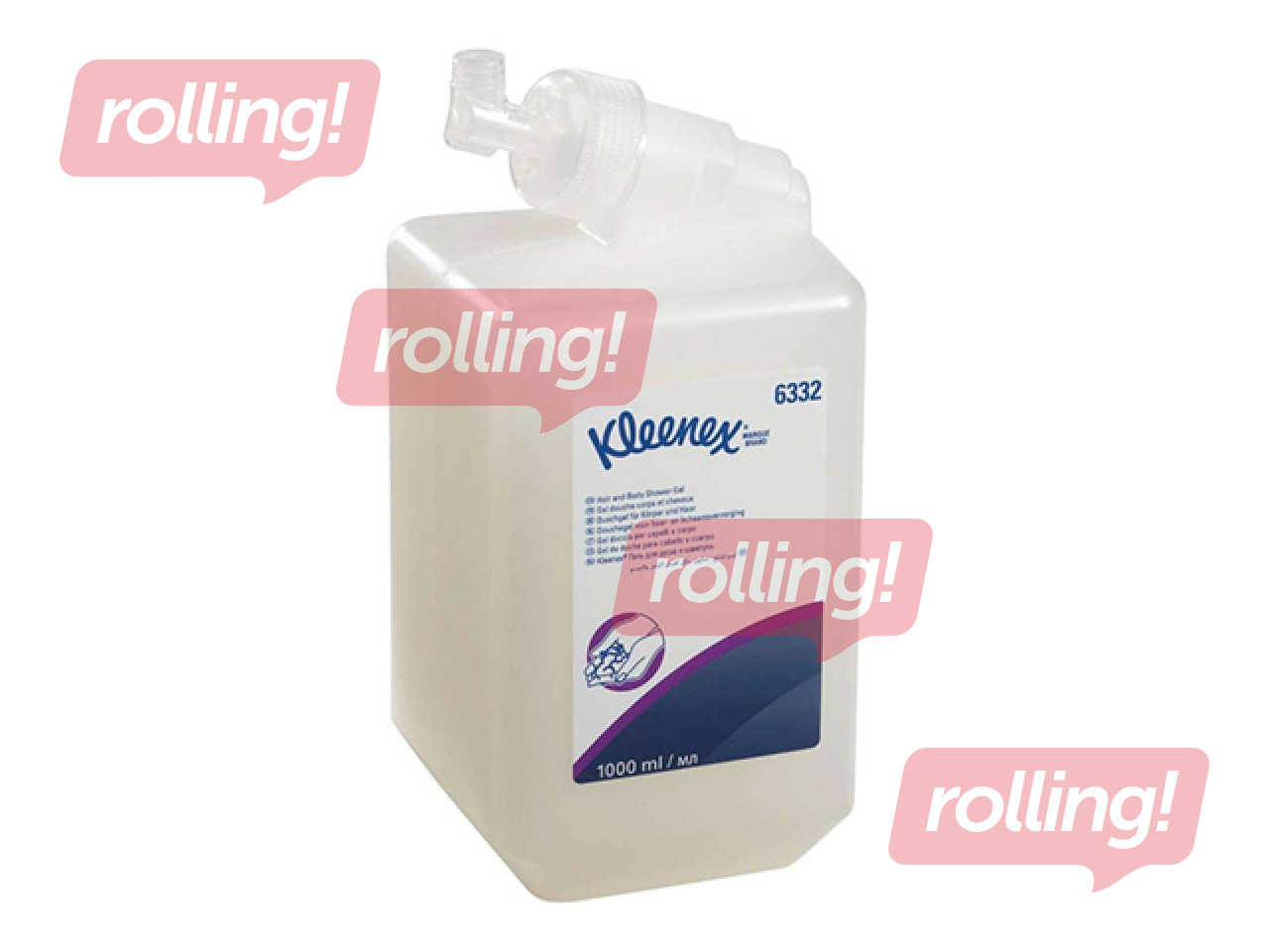 Ziepes Kleenex, matiem un ķermenim, 1l