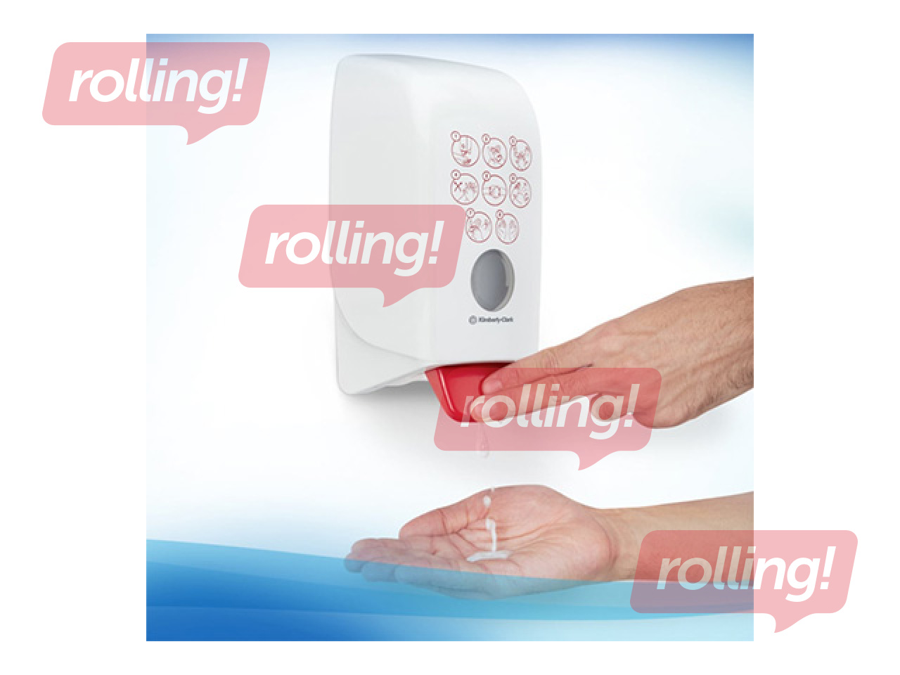 Средство для дезинфекции рук Kleenex, пенное, 1л