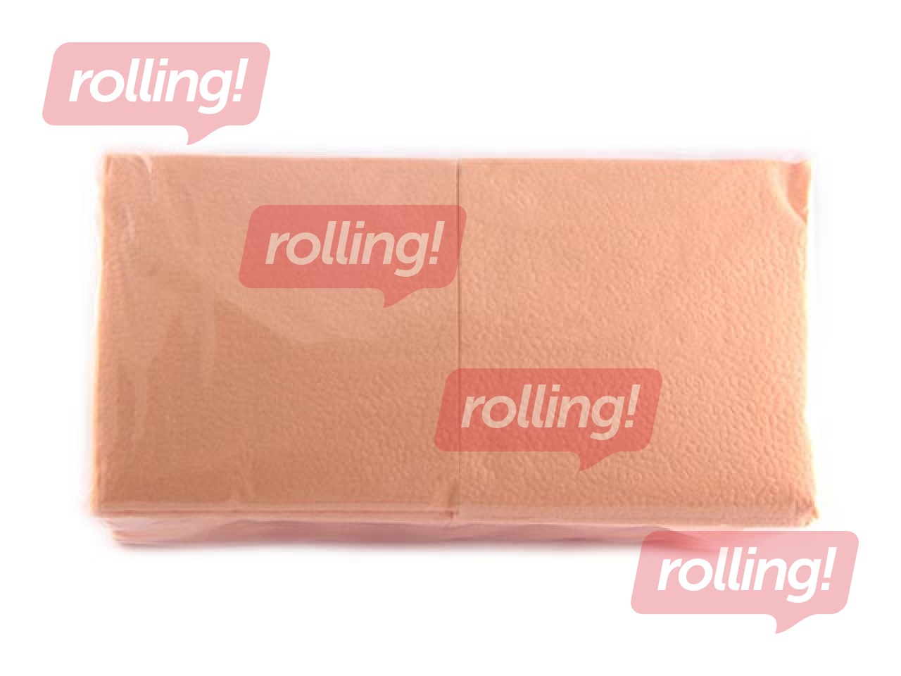 Salvetes Lenek, 24 x 24 cm, 400 gab., persiku